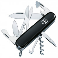 Нож перочинный Victorinox Climber, 91 мм, 14 функций, рукоять пластик, черный