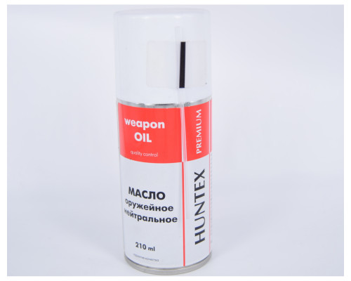 Масло оружейное нейтральное Huntex premium, 210 мл